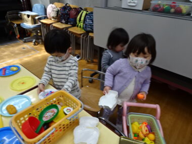 ２歳クラス　プレスクール　新学期　開始